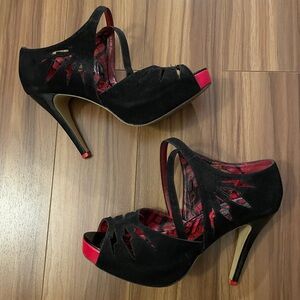 Iron Fist Black and red Heels